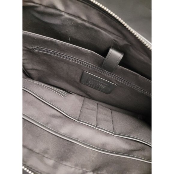 *SOLD* Coach Graham Slim Brief Laptop Bag Suitcase Leather LIKE NEW - Picture 7 of 12